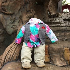 Baby newborn tie-dye shirt